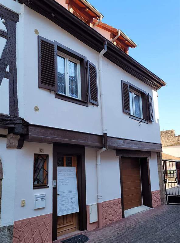 Artisan peintre extérieure Molsheim