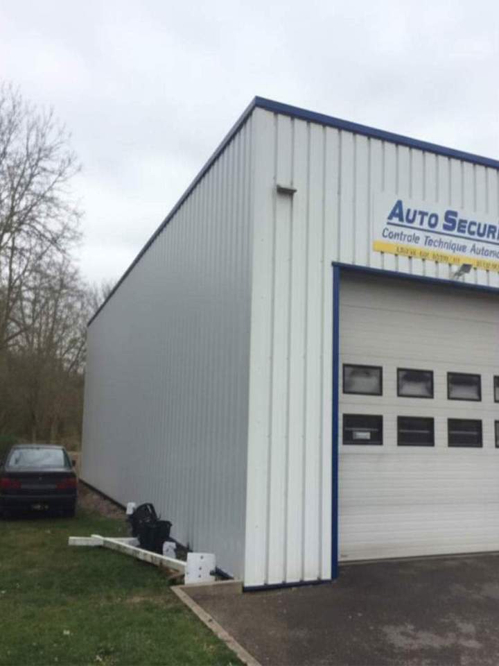 Façades garage nettoyées Molsheim