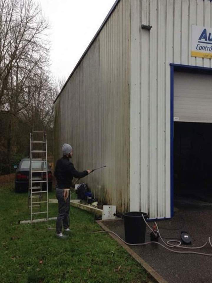 Nettoyage façade Molsheim