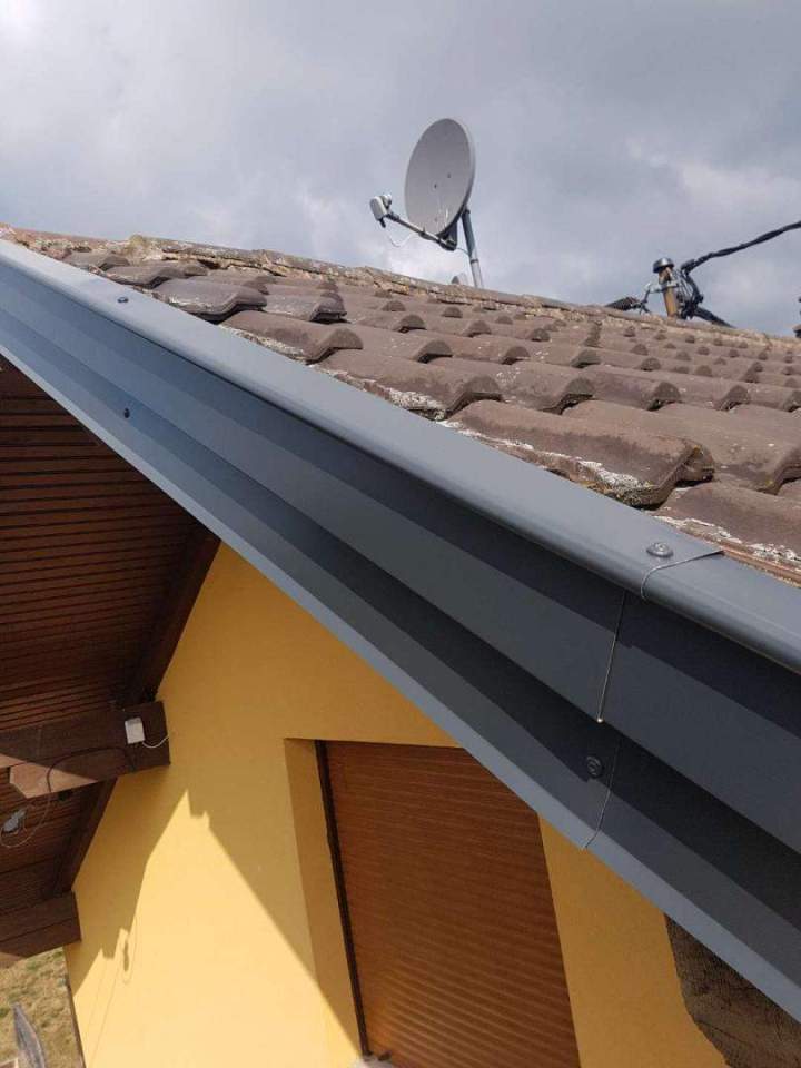 Habillage planche de rive métallique Molsheim