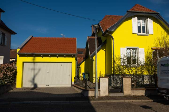 Peinture murs extérieur Molsheim
