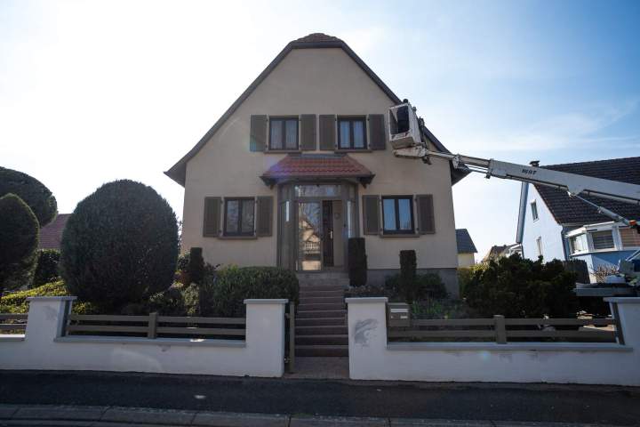 Remise en état de façade Molsheim